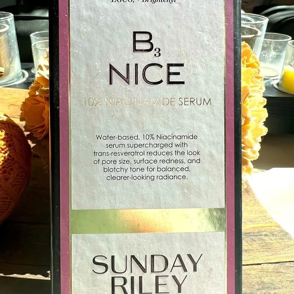 Sunday Riley Be Nice 10% Niacinamide Serum 30ml brand new in box